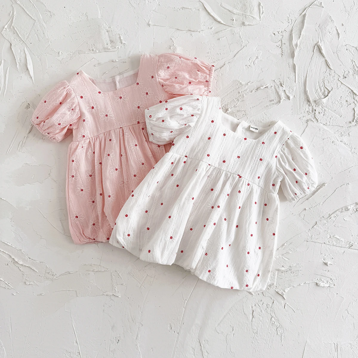 Summer Hot Newborn Baby Girl Dress Girl's Embroidered Round Sleeves  Princess Dress Children's Dress 0-3Y Infant Baby Clothes - AliExpress 1501