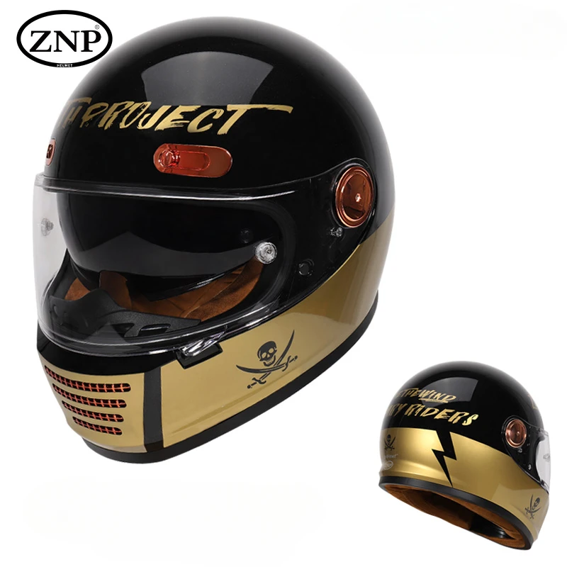 ZNP ��Ʈ�� ������� ��� Ǯ ���̽� ���� ���� �����ε� ��� DOT ���� Cascos para motos For Harley Casco moto