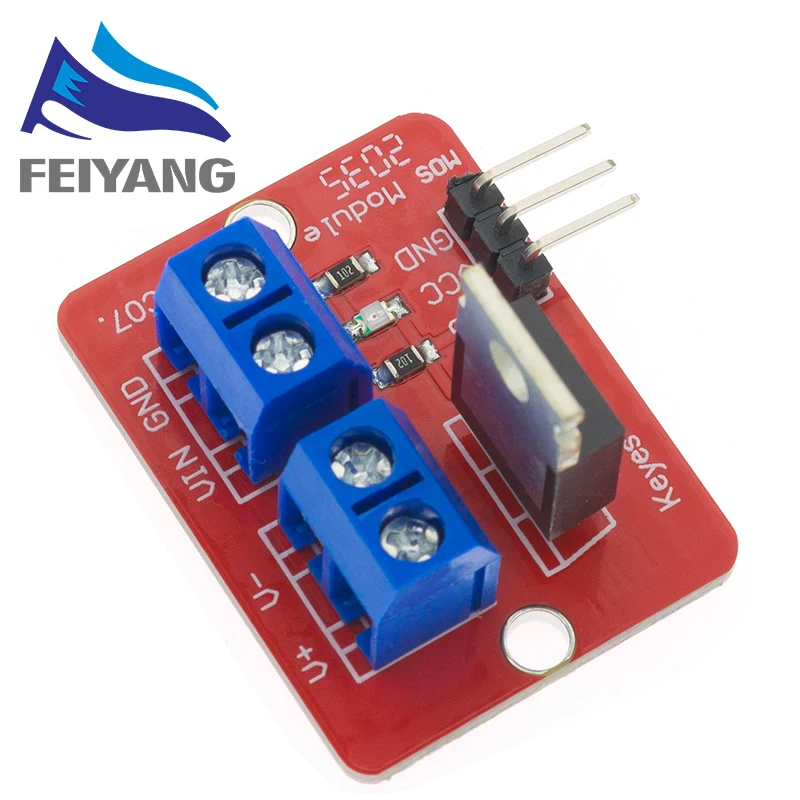 SAMIROB 0–24 V oberer Mosfet-Taste IRF520 MOS-Treibermodul MCU ARM – Detail 3