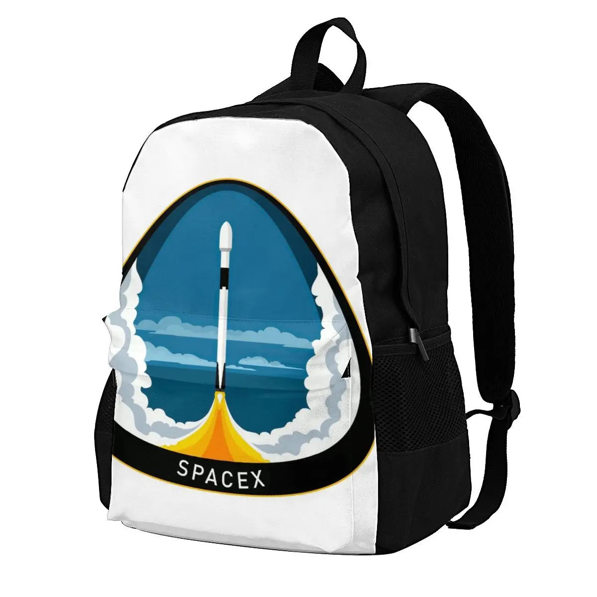 SpaceX Backpacks Car Polyester Business Youth Backpack Large