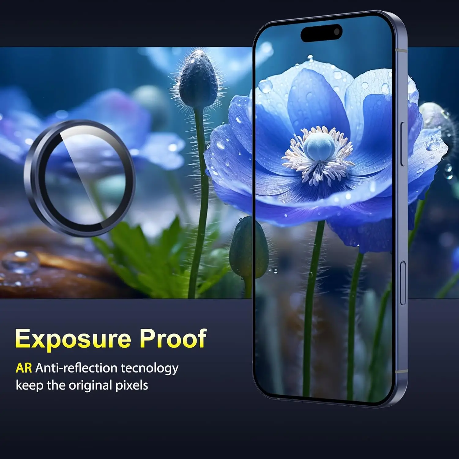 Premium Tempered Glass Camera Lens & Screen Protector