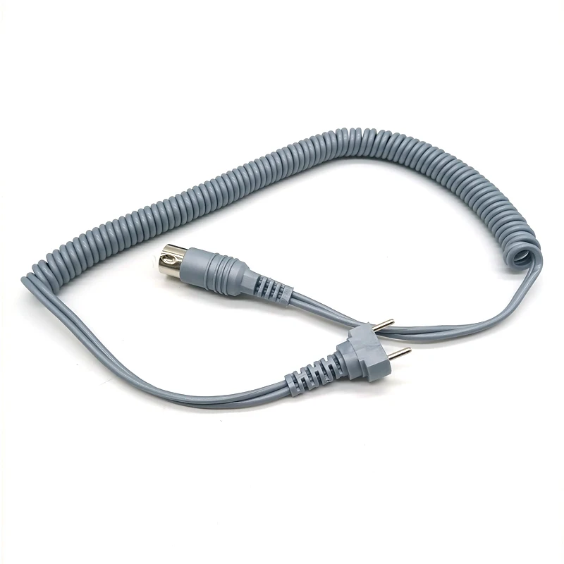 1PC 3-pin 9mm 6mm handpiece power cable electric manicure drill accessory