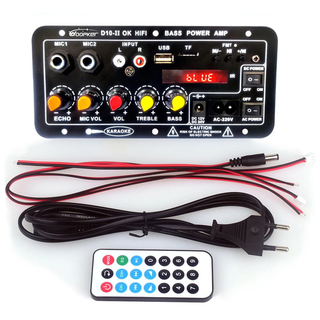 D10-II Audio Amplifier Board Digital Bluetooth AMP Module 30-120W for 4 Ohm Spea