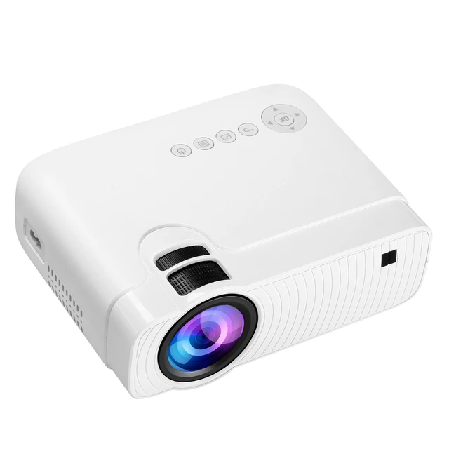 HiBeamer-Mini proyector portátil, pantalla de proyector de lupa para  teléfono móvil HD de 1280x720p - AliExpress