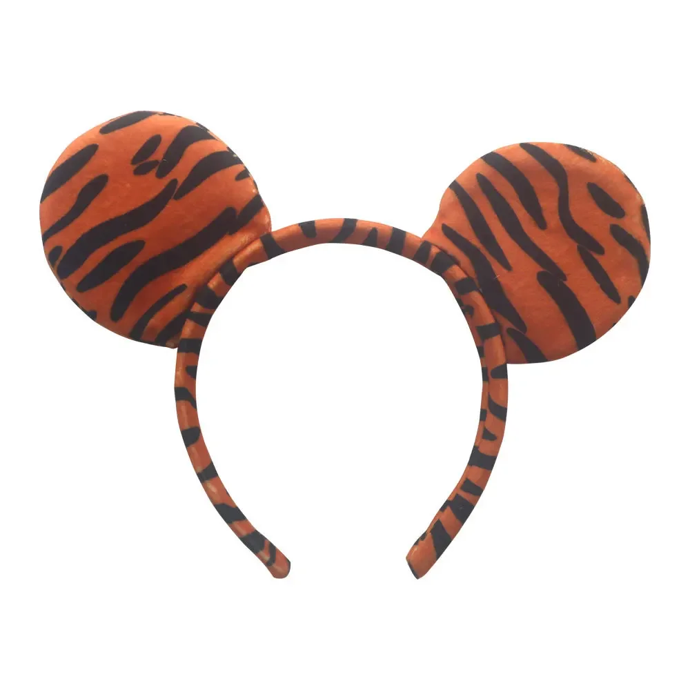 Marsui Set di Accessori per Costume da Tigre e Leopardo per Bambina Gonna Tutù Cerchietto con Orecchie Coda Papillon e Naso per Carnevale Natale Cosplay Festa a Tema Animali, 5 Pezzi (Leopardo