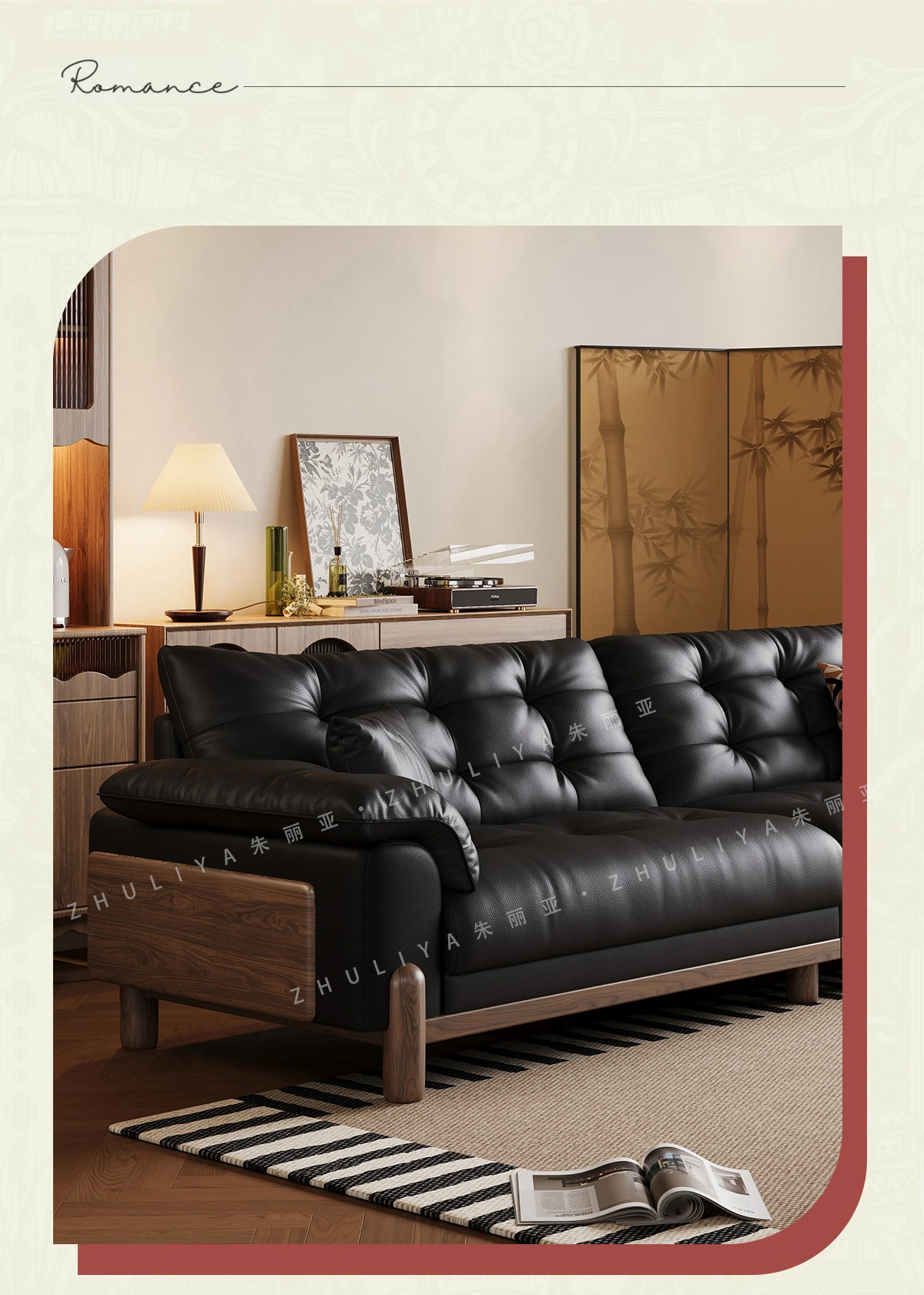Cloud Leather Art Sofa 5