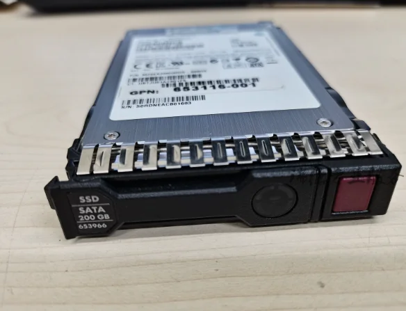 For 653118 B21 653966 200G SSD 2 5 SATA G8 G9 server hard disk