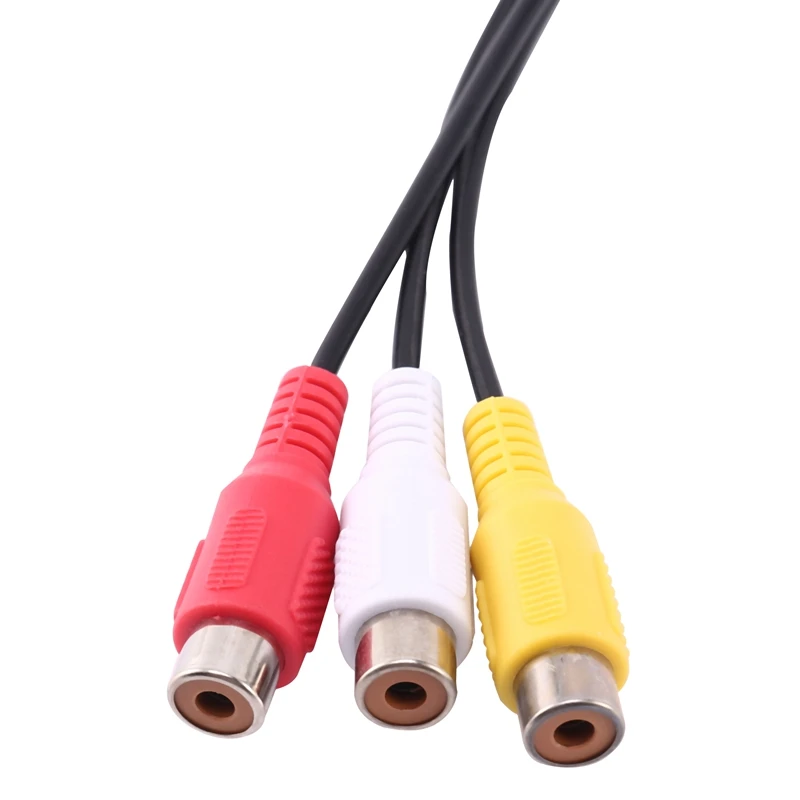 Usb  ÷ 3 Rca    ȯ  Av A/V ̺, Hdtv Tv ڷ ̾ ڵ Usb Rca ̺, 1 