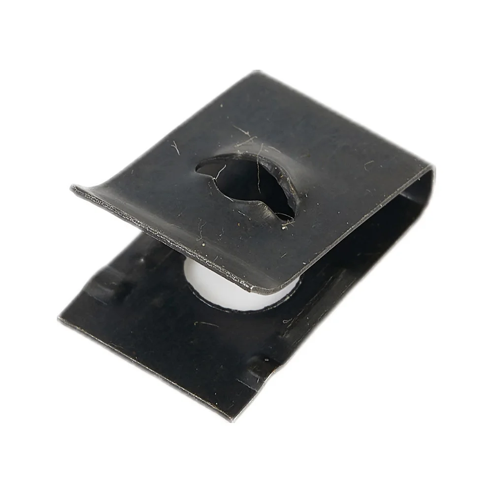

20X Metal U-Type Clips For Car Bumper Fender Trim Panel Fastener Cars Motorcycles Trucks 17mmx10.5mm Accessories