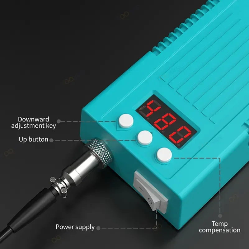 UYUE T210 LED 디지털 납땜 스테이션, PCB 용접 마더 보드 유지 보수, CPU 청소 정밀 기기 용접, 70W