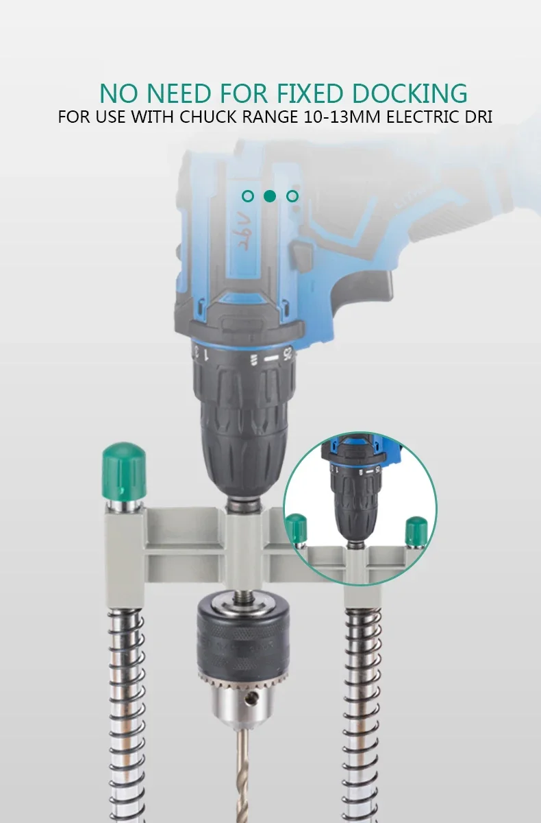 220v New 90 Angle Adjustable Drill Guide Rotary Electric Stand Attachment With C