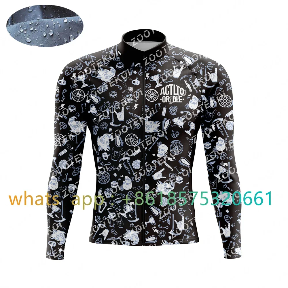 

Actlto Or Dle Waterproof Cycling Jacket Men Winter Windproof Mtb Bike Jersey Bicycle Running Coat Lighweight Cycling Rain Jacket