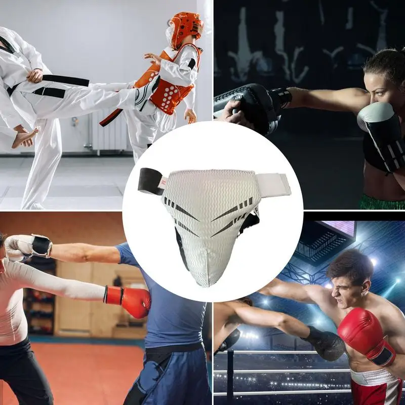 Groin Protector Groin Cup Groin Guard Crotch Protector for Taekwondo Boxing