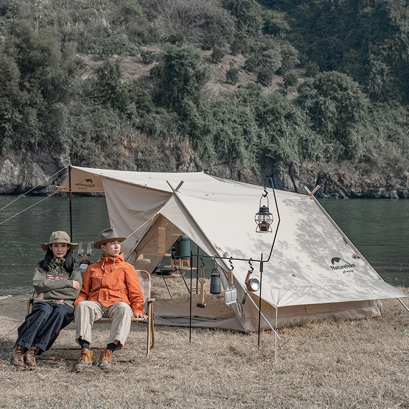 Naturehike Extend 4.8 コットン イーブス A タワー テント アウトドア