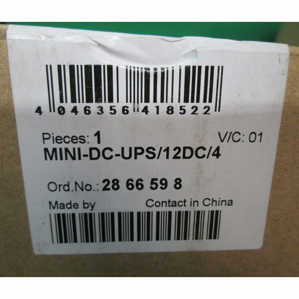 For Phoenix UPS Uninterruptible Power Supply 2866598 MINI-DC-UPS/12DC/4 7 For Phoenix UPS Uninterruptible Power Supply 2866598 MINI-DC-UPS/12DC/4 - Image 5