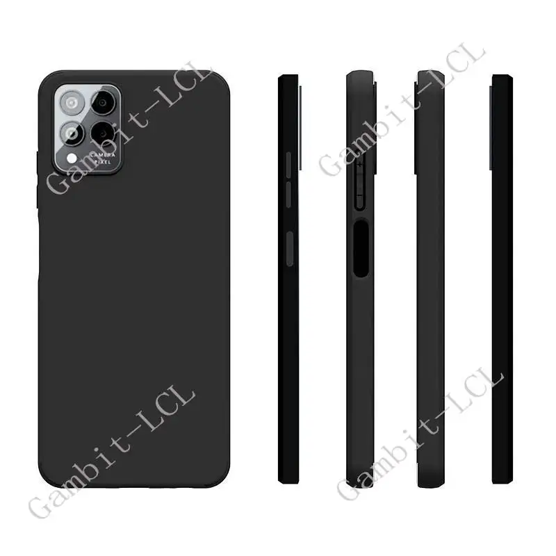 Anti-Falling Case For T-Mobile Revvl 6x Pro 5G T Phone Pro Soft Silicone TPU Original Shockproof Back Cover ON Revvl 6 Pro 2
