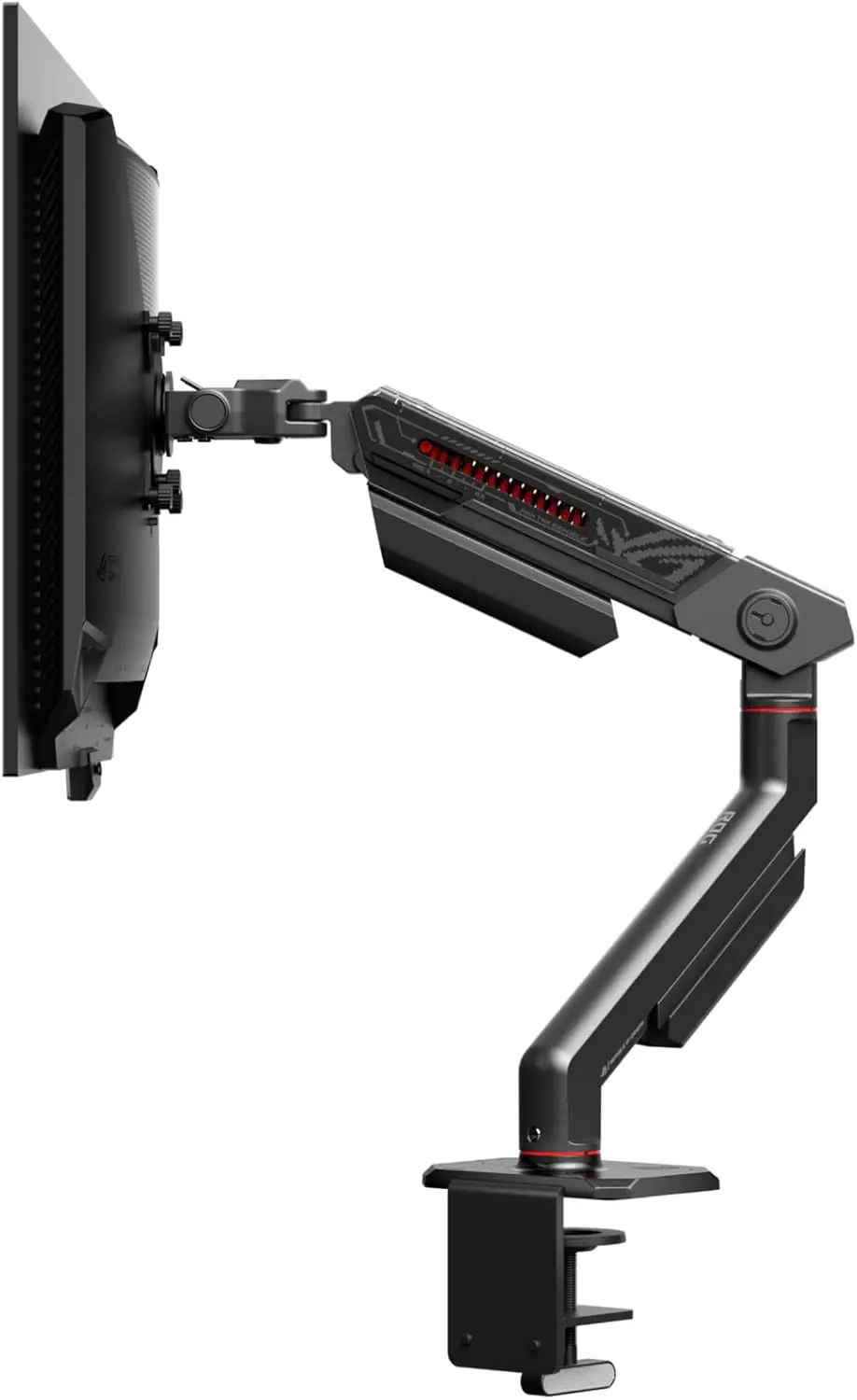 ROG Ergo Monitor Arm (AAS01) - Monitor Mount with Cable Management, Ergonomic, Pivot, Swivel, Height Fully Adjustable