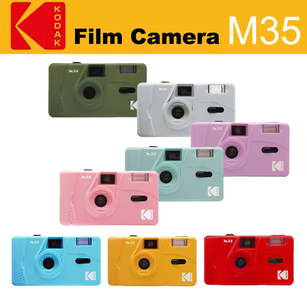 KODAKVintageRetroM3535mmReusableFilmCameraNewColorMarbleGray