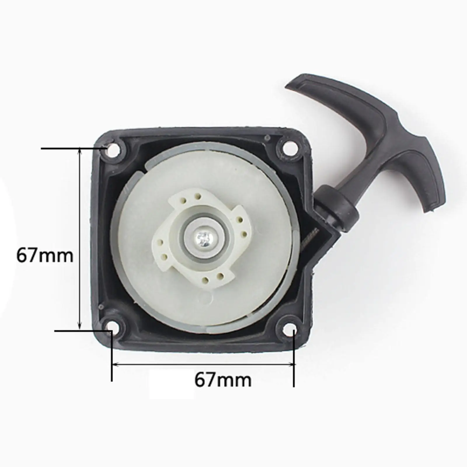Brush Cutter Pull Starter Durable Replaces 40-5 44-5 Garden Tool Accessories Recoil Pull Starter for Hedge Trimmer Lawn Trimmer 6