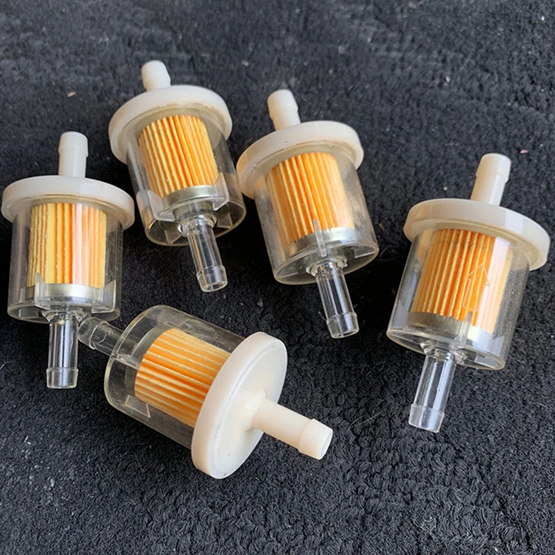 1PC Scooter Motorcycle Moped Scooter Dirt DIY Accessories Universal 8mm Hose Motorcycle Petrol Gas Fuel Gasoline Oil Filter motorcycle fuel filter