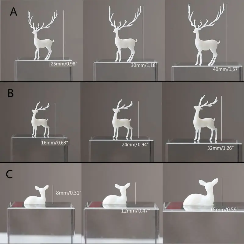 

Micro-landscape Animal Model Elk Deer Accessories Ornaments Deer Model Material
