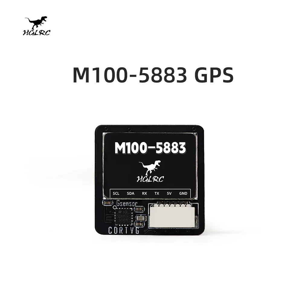 HGLRC M100/M80 GPS Module Radiocommande - Haute Sensibilité