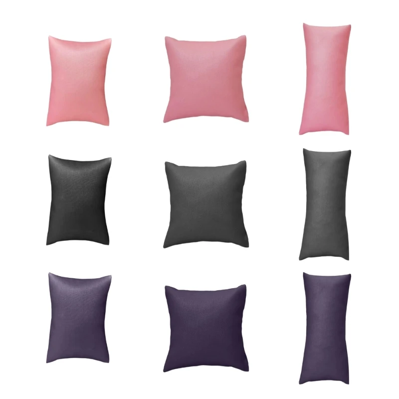 

Элегантная подушка для дисплея из искусственной кожи, стильная подушка для хранения, держатель для ювелирных изделий