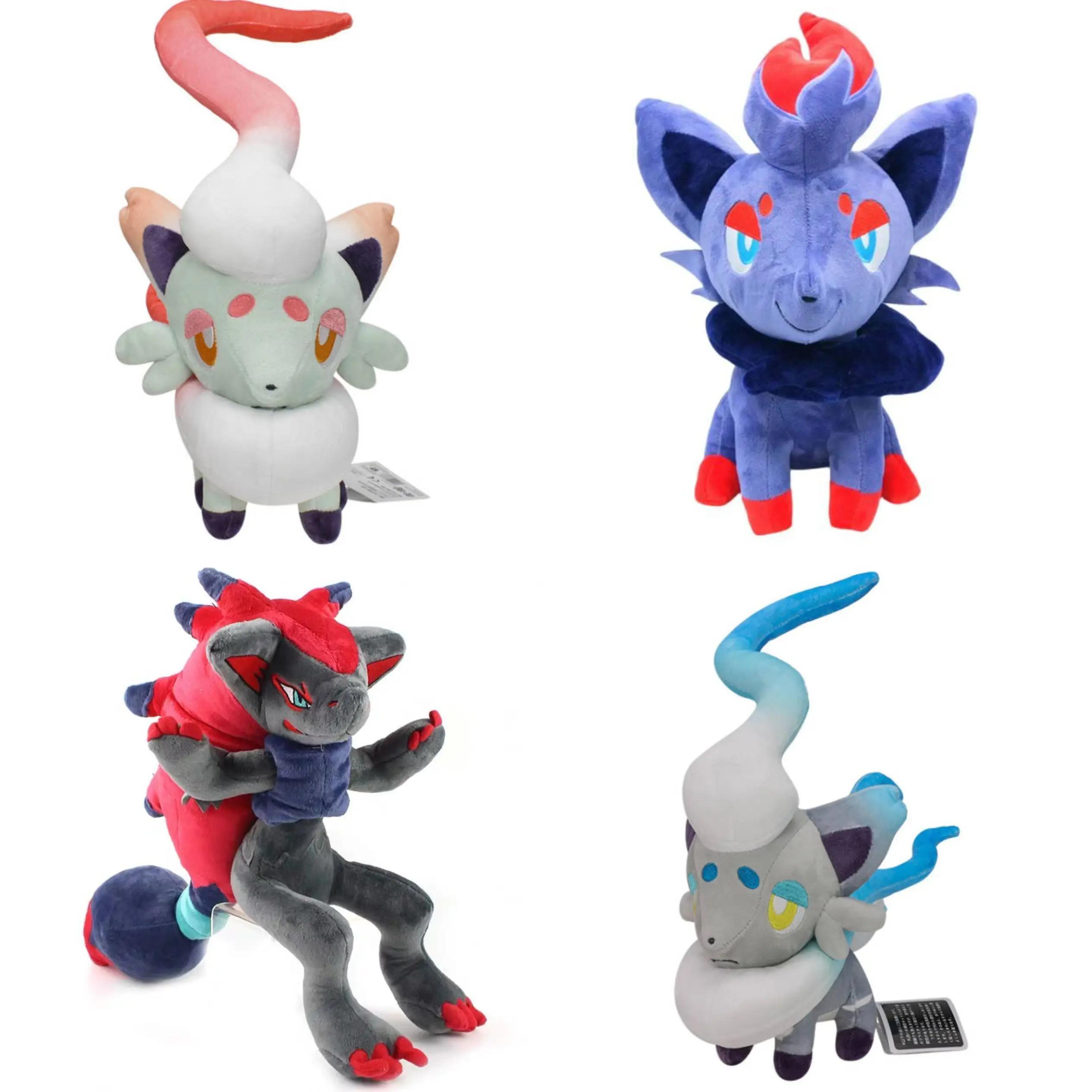 PokemonPlushZoroarkStuffedDollShinyHisuianZoruaPlushiesToys