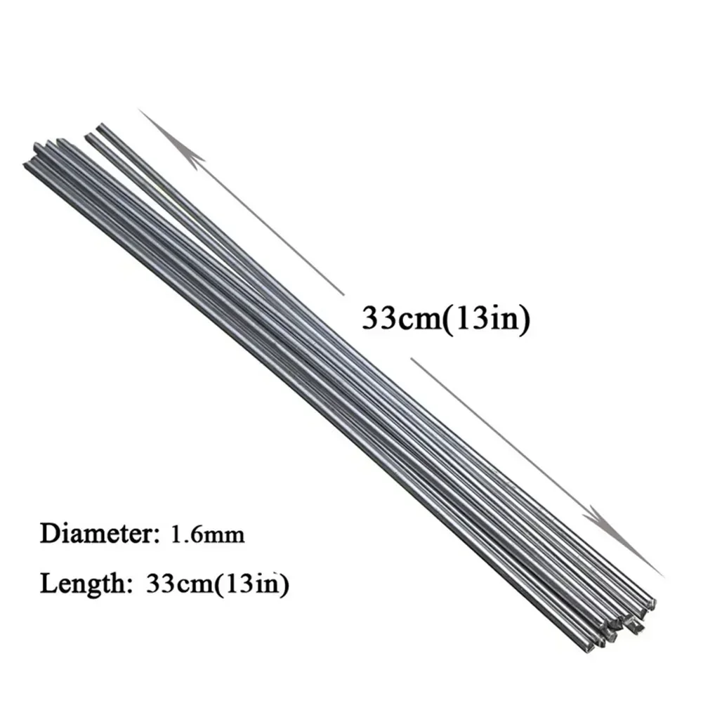 20pcs 1.6mm ER316L Stainless Steel TIG Welding Rods 330mm Long Solder Wire Electrode Welding Soldering Rod Tool Parts welding rods