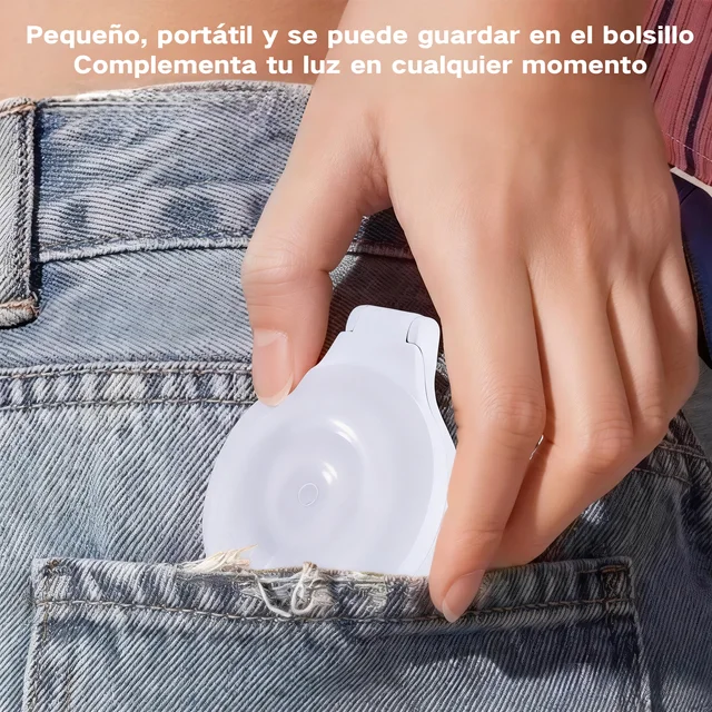 Luz Led magnética para Selfie