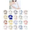 6Pcs/set Reusable Bamboo Nursing Pad Kit Super Absorbent Breast Milk Protections Mat with Portable Diaper Storage Bag 5