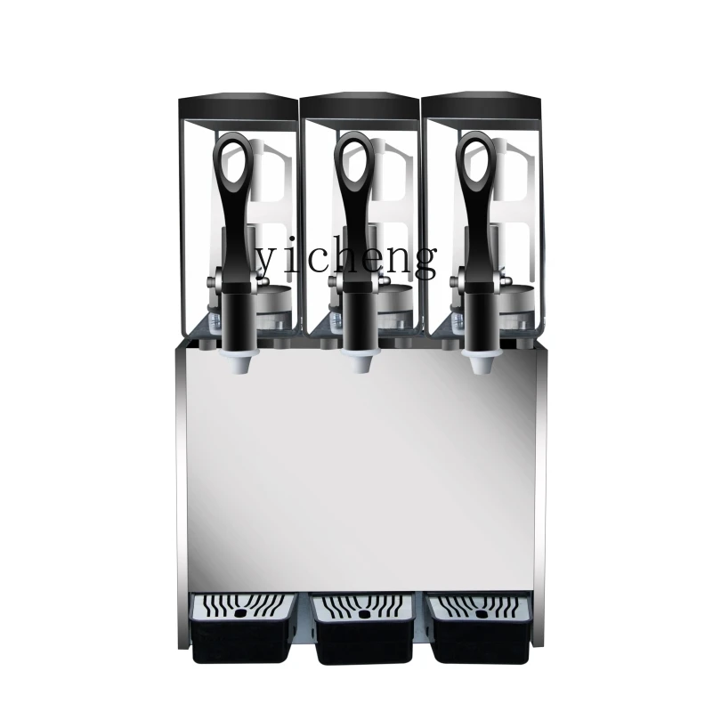 ZK Hot and Cold Beverage Machine Commercial Double Cylinder Automatic Blender Milk Tea Cold Drink Machine 2
