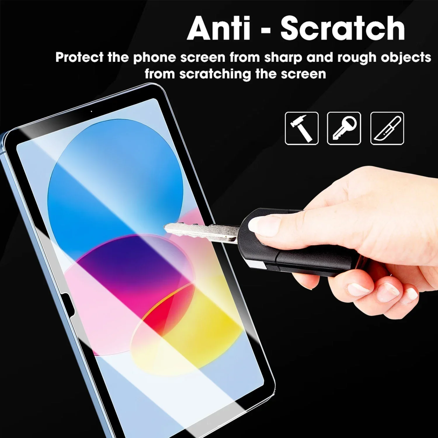 Tempered Glass Screen Protector For Ipad A16 11th Gen 10th 10.9inch Air11 Air13 Protective Films For iPad A16 Air11 Air13 13inch