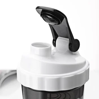 AA Fashion 600ml Plastic Useful Sport Gym Protein Powder Shaker Mixer Cup Bottle 3