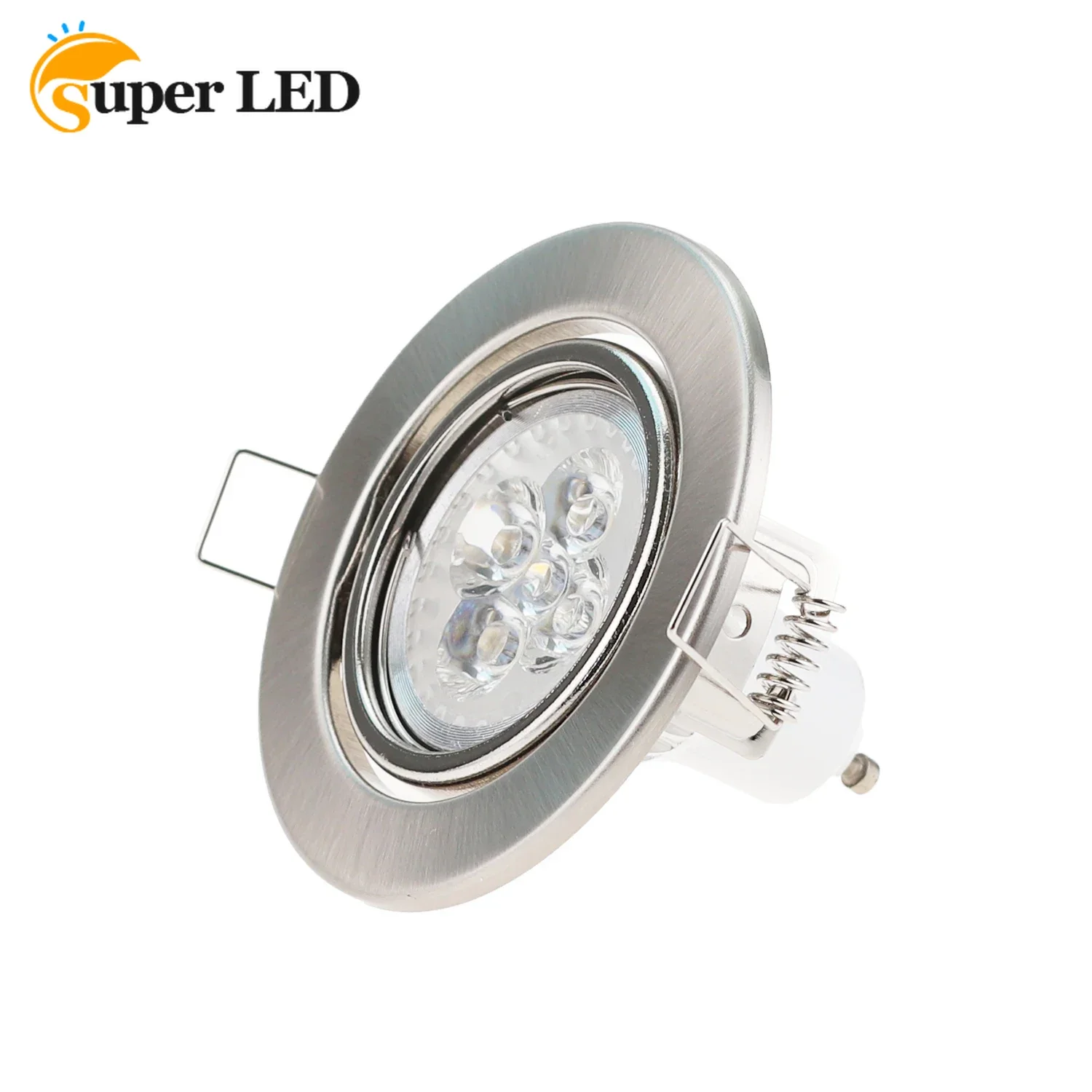 LED Eyeball Fitting Recessed Spotlight GU10 MR16 Casing Eye ball Frame Lampu Downlight Casing Light Fixture GU10 Holder