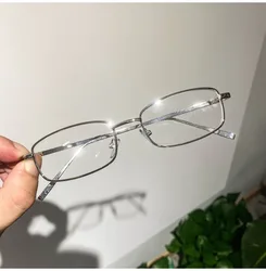 Vintage Circular Cosplay Eyewear - Unisex Retro Jewelry Accessory Prop (Silver)