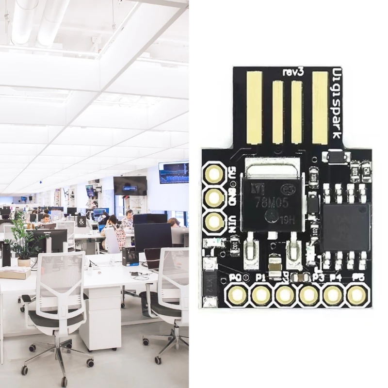 ATtiny85 Digispark 킥스타터 마이크로 USB 개발 보드 모듈, 아두이노 IIC I2C TWI SPI 저전력 마이크로컨트롤러용
