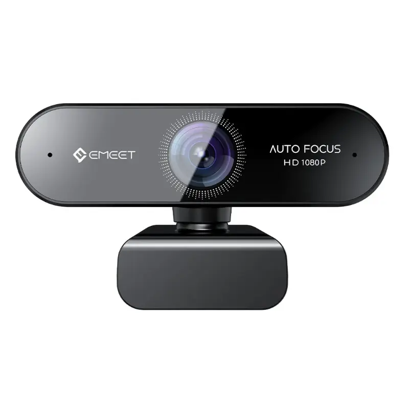 PC Webcam PC Web Camera Computer Camera 1080P EMEET Nova AutoFocus Webcam 2 Microphones For Zoom Skype Meeting Online Classes