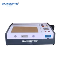 Portable 4040 CO2 Laser Cutting Engraving Machine 50W Wood Paper Leather Cutter 1