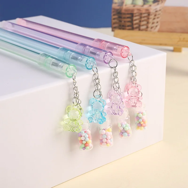 

Bear Pendant Pen Students Office Supplies Stationery Gift Prizes 1PC