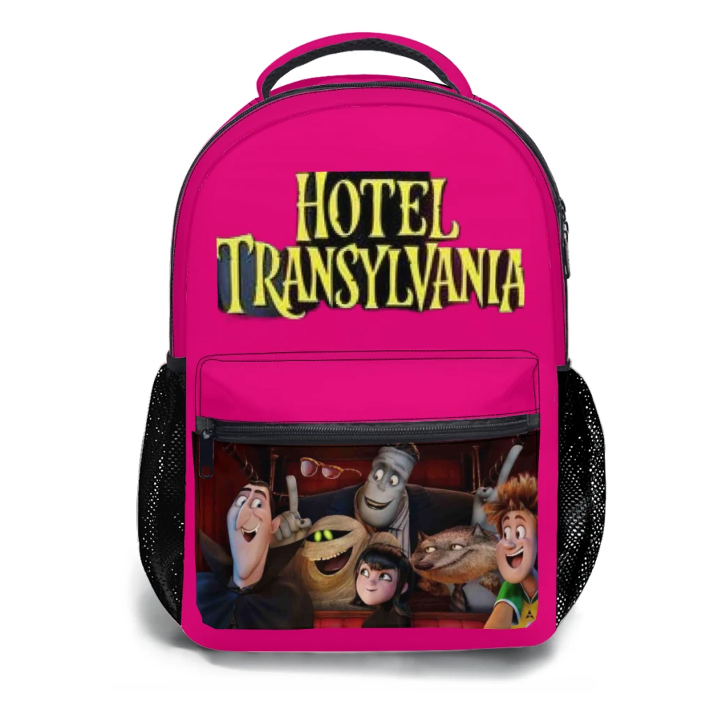 Mochila escolar ligera y bonita con estampado de Hotel Transilvania yangshaomei