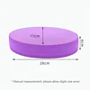 TPE Yoga Mat Oval Massage Soft Balance Pad Waterproof Cushion Trainer Gym Pilates Block Fitness Knee Pad 5cm Thickness 1PC 6