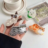 1/2/3/5pcs cat hairpin lady cute little hairpin short long hair hairpin for daughter lover girl school partner 3