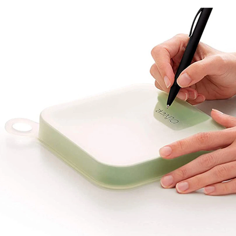 1pc Reusable Sandwich Holder Silicone Lunchbox Bakery Boxes Portable Loaf Bread Sandwich Containers Sealable Lunch Box Toast Bag