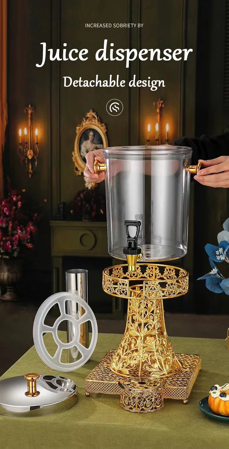 New Luxury Gold Beverage Dispenser 22 New Luxury Gold Beverage Dispenser