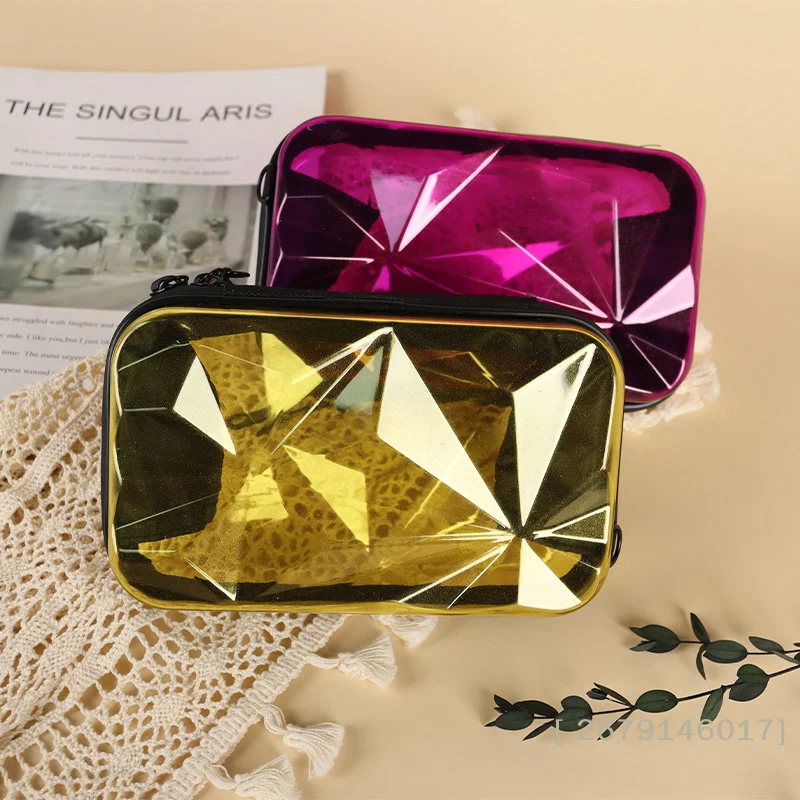 【YY26】Fashion Transparent Crossbody Bags Women's Bag Trend Totes Handbag Shoulder Bag Suitcase Purse Clutch Bag 4