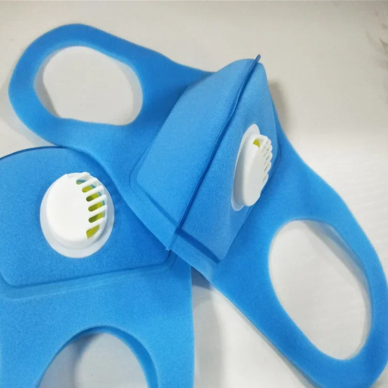 1PC Anti Dust Mask Face Mouth Cover Anti PM2.5 Pollution Haze Respirator Breathable Valve Mask Filter 3D Washable Adult Unisex