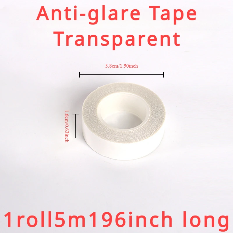 Transparent Double-Sided Waterproof Body Tape - 5 Meters, Anti-Reflective Skin Adhesive