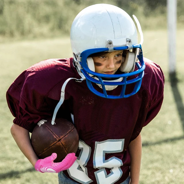 SLEEFS Youth Football Gloves For Boys And Girls, White Sticky Receiver Flag Football Gloves For Youth, Adult Men Or Women, Stretch Fit, No Slip, Perfect Grip, Machine Washable, Large, Receiving Gloves