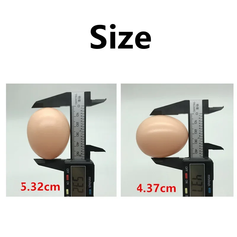 Chicken Fake Eggs 5/10Pcs/Set Chicken House Small Fake Eggs Farm Animal Supplies Cages Accessories Guide Chicken nest Egg Kids Toys Painting